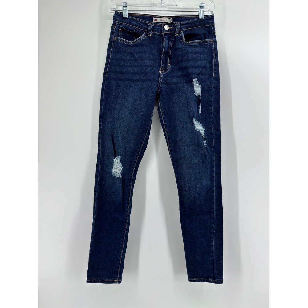 Levis 720 High Rise Super Skinny Jeans Girls Size 16
